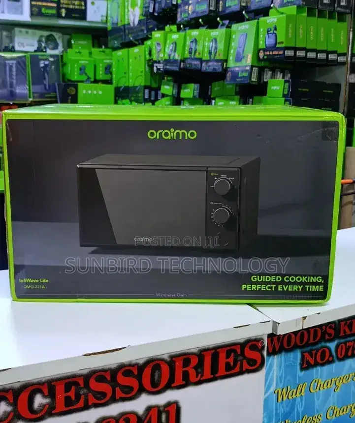 Oraimo Silent Operation Microwave Oven.