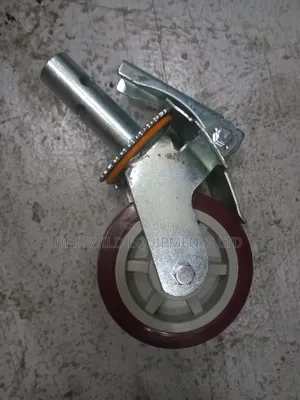 6" Scaffolding Castor Wheels H/D With Brake