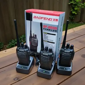 Baofeng Bf-888s Walkie Talkie 16 Channels With 5km Long Range Signal