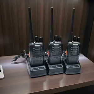 Baofeng Bf-888s Walkie Talkie Security Radio 5km Coverage With Battery