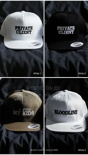 Silent Capital Snapback Caps.Pre-order