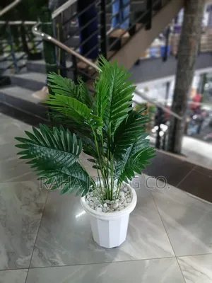 Artificial Plant With Vase Pebbles | With/Without Stand