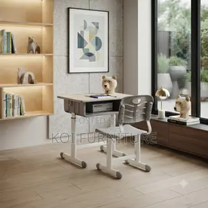 Home Desk; Adjustable Schools Adjustable Desk Chair Set