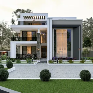 4 Bedroom Mansion With Ready Architectural Drawings.