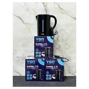 Von Vskc17bnk Upright Corded Kettle - 1.7l, 1850-2200w