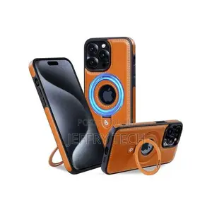 Pouch iPhone 16 Pro Max ,Luxury Leather With Stand Back Case
