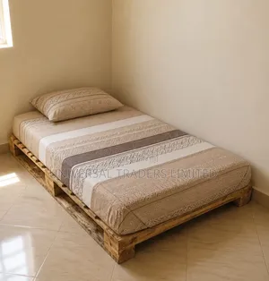 Simple Modern 4×6 Pallet Bed Frame – Strong Affordable