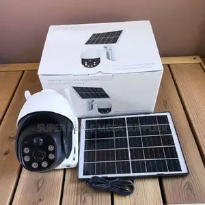 Colored Night Vision 20mp Ultra Hd 4g PTZ Rotating Solar Camera