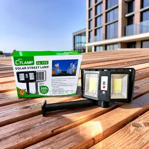 300w Motion Sensor Premium Solar Street Light Lamp For Wide Coverage
