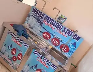 Semi Automatic Water Vending Machine (Table Design)