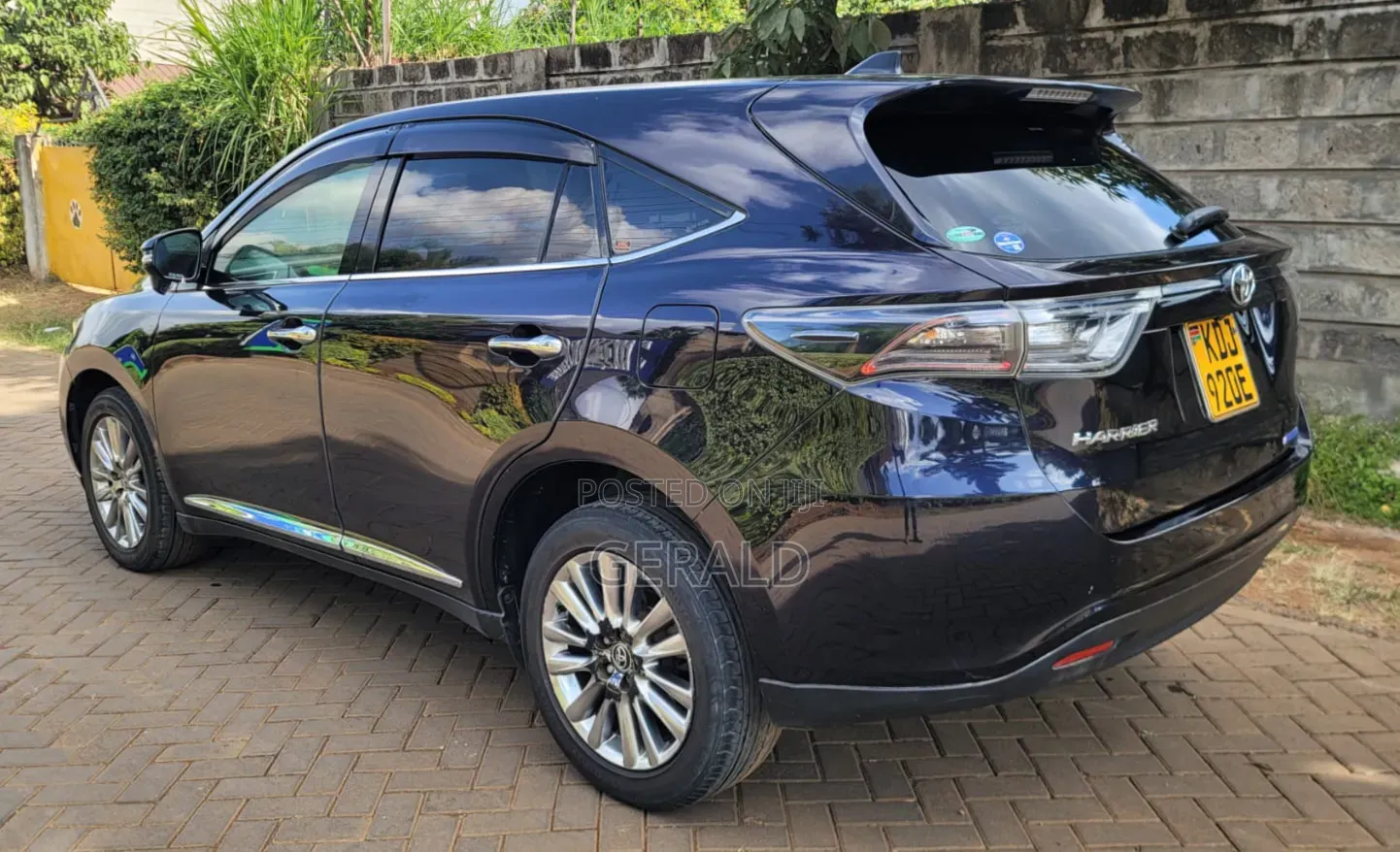 Toyota Harrier 2016 Black