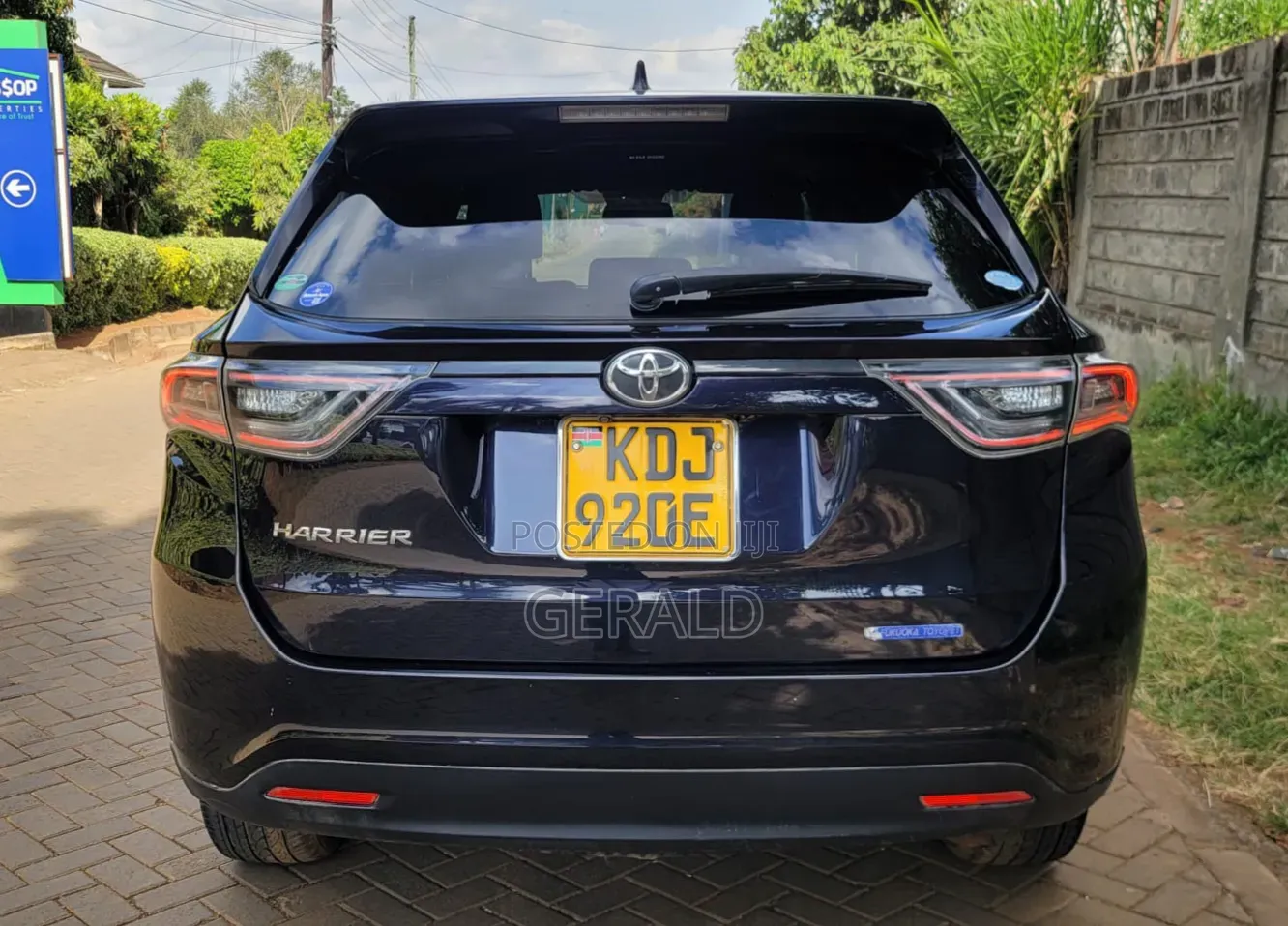Toyota Harrier 2016 Black