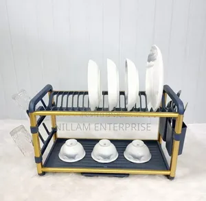 Premium Quality 2tier Aluminium Dish Drainer*