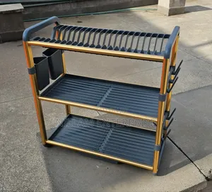 Premium Quality 3tier Aluminium Dish Drainer
