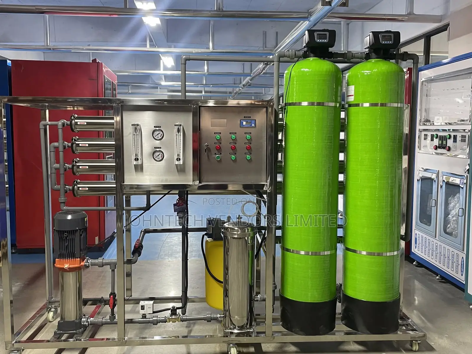 High Hardness Reverse Osmosis