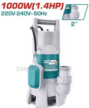Total Twp810001 Sewage Submersible Pump 1000w
Max.Head:9m