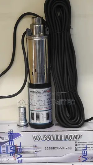 Freevel 250w Solar Submersible Borehole Pump.Dc Submersible Solar Pump