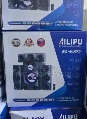 Woofer Powerful Ailipu Kl-6305 Bluetooth Speaker System