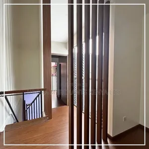 WPC Mahogany Finish Partitioning and Screening Baffle Tubes