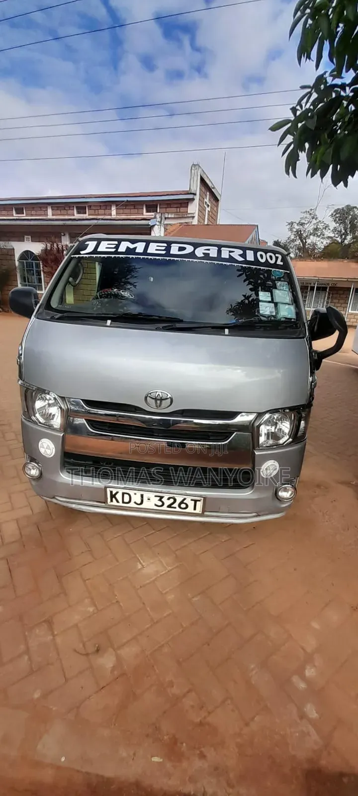Toyota Regius 2017 Silver