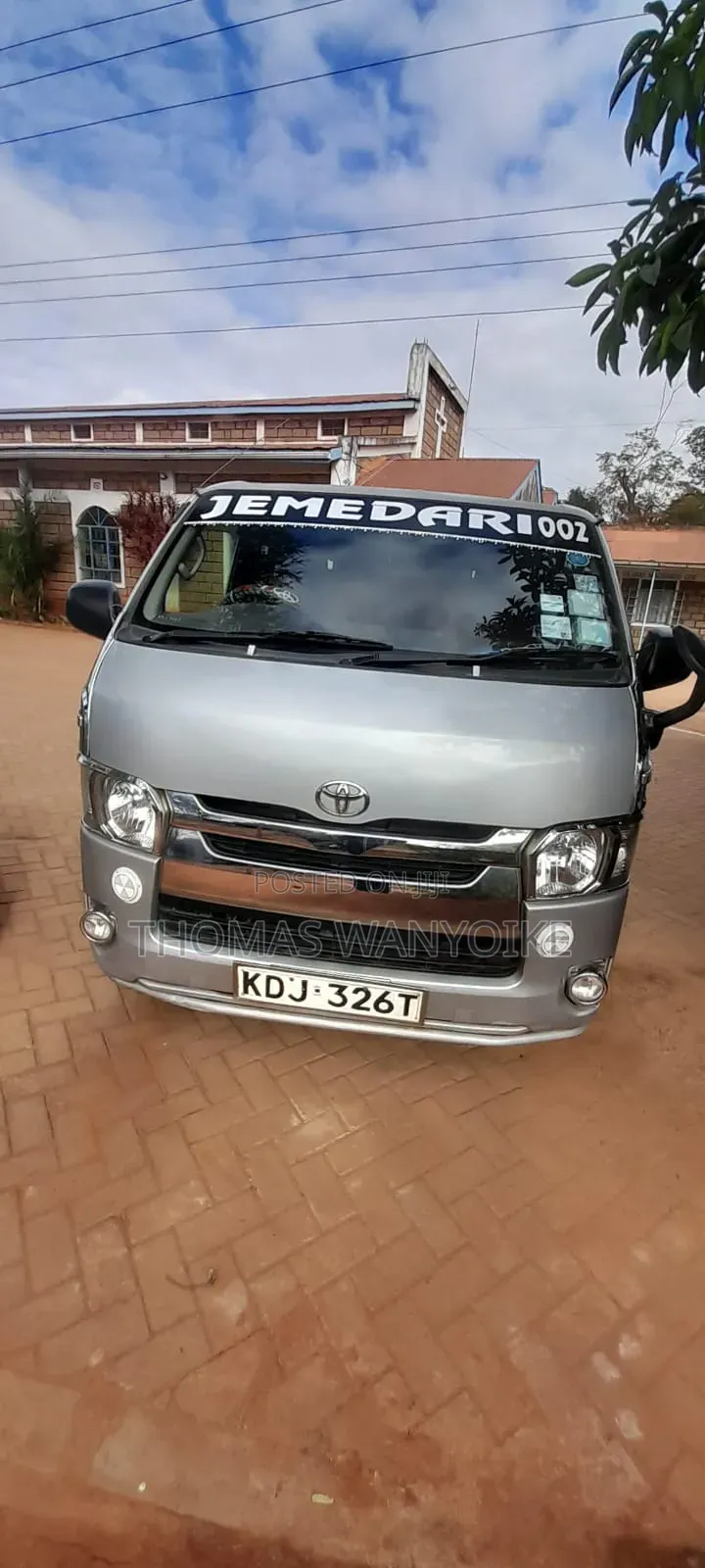 Toyota Regius 2017 Silver