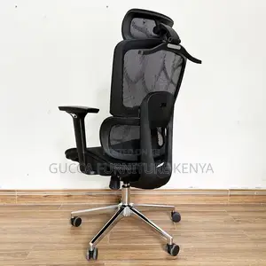 High Back Mesh Orthopedic Arm Chair