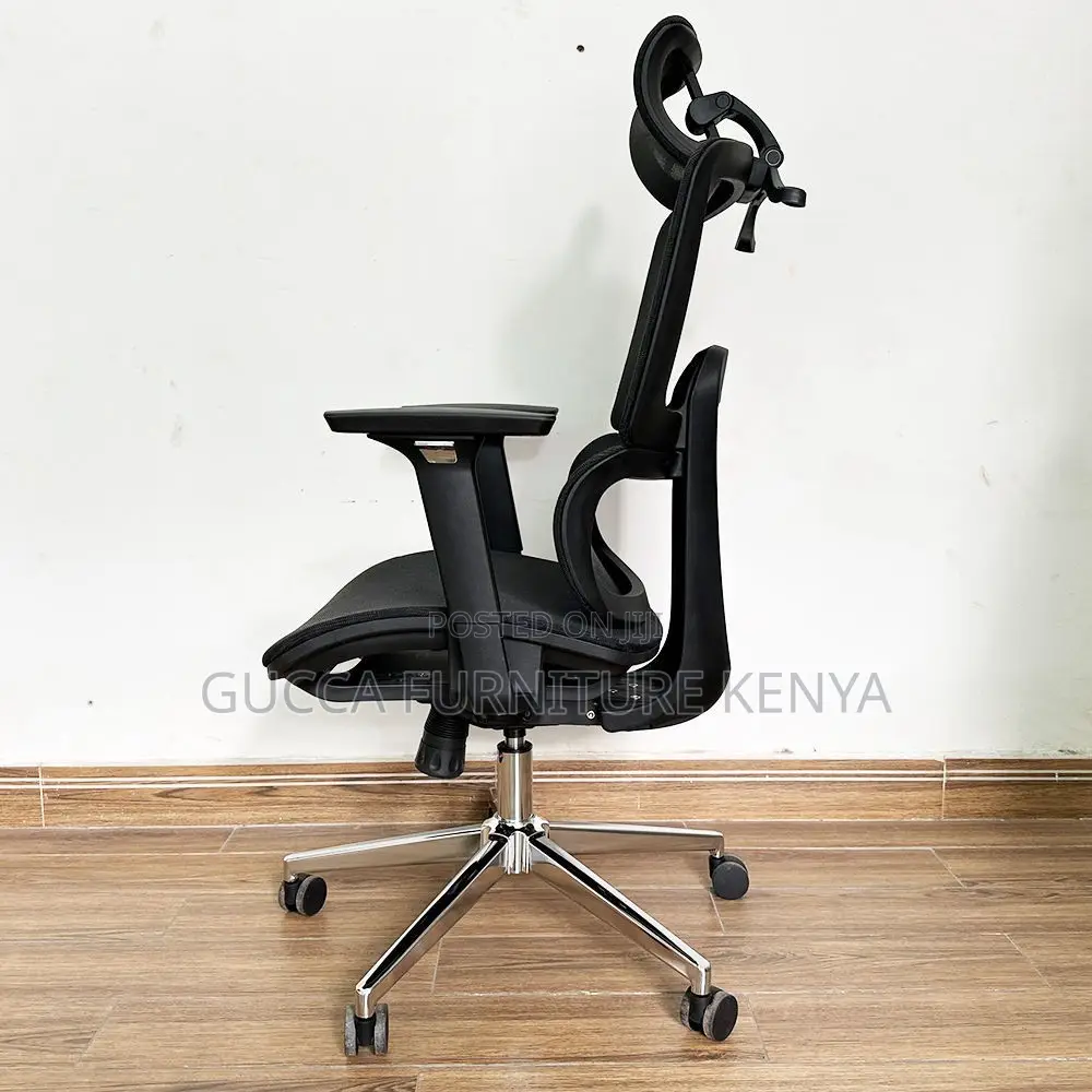 High Back Mesh Orthopedic Arm Chair