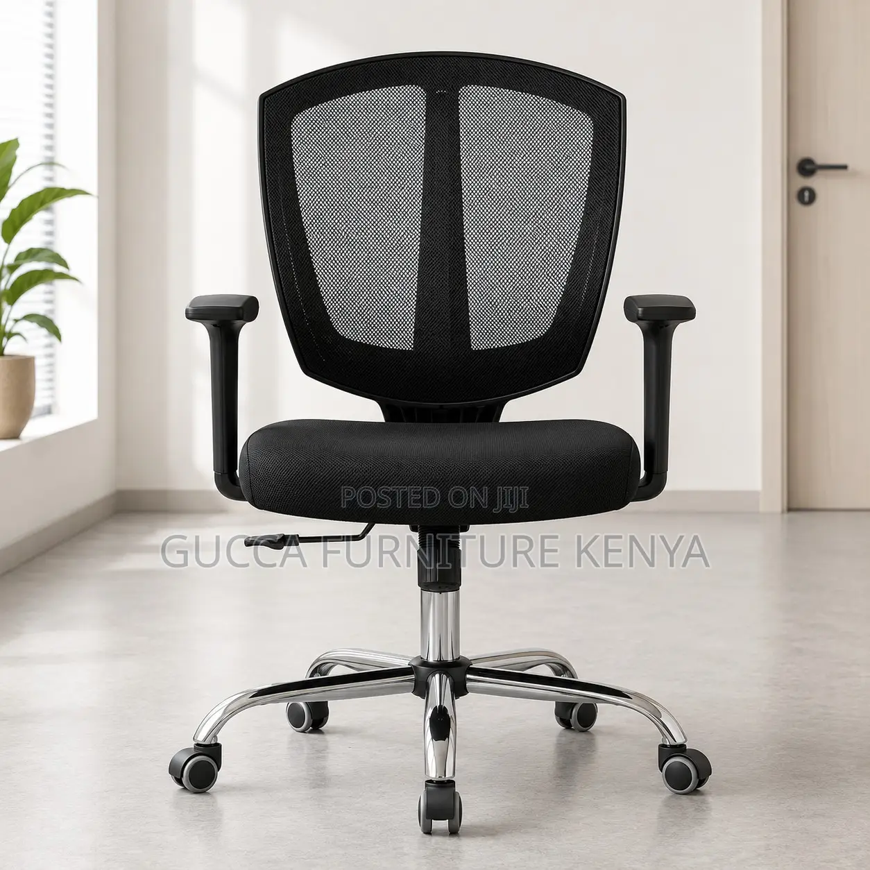 Modern Cashier Mesh Seat