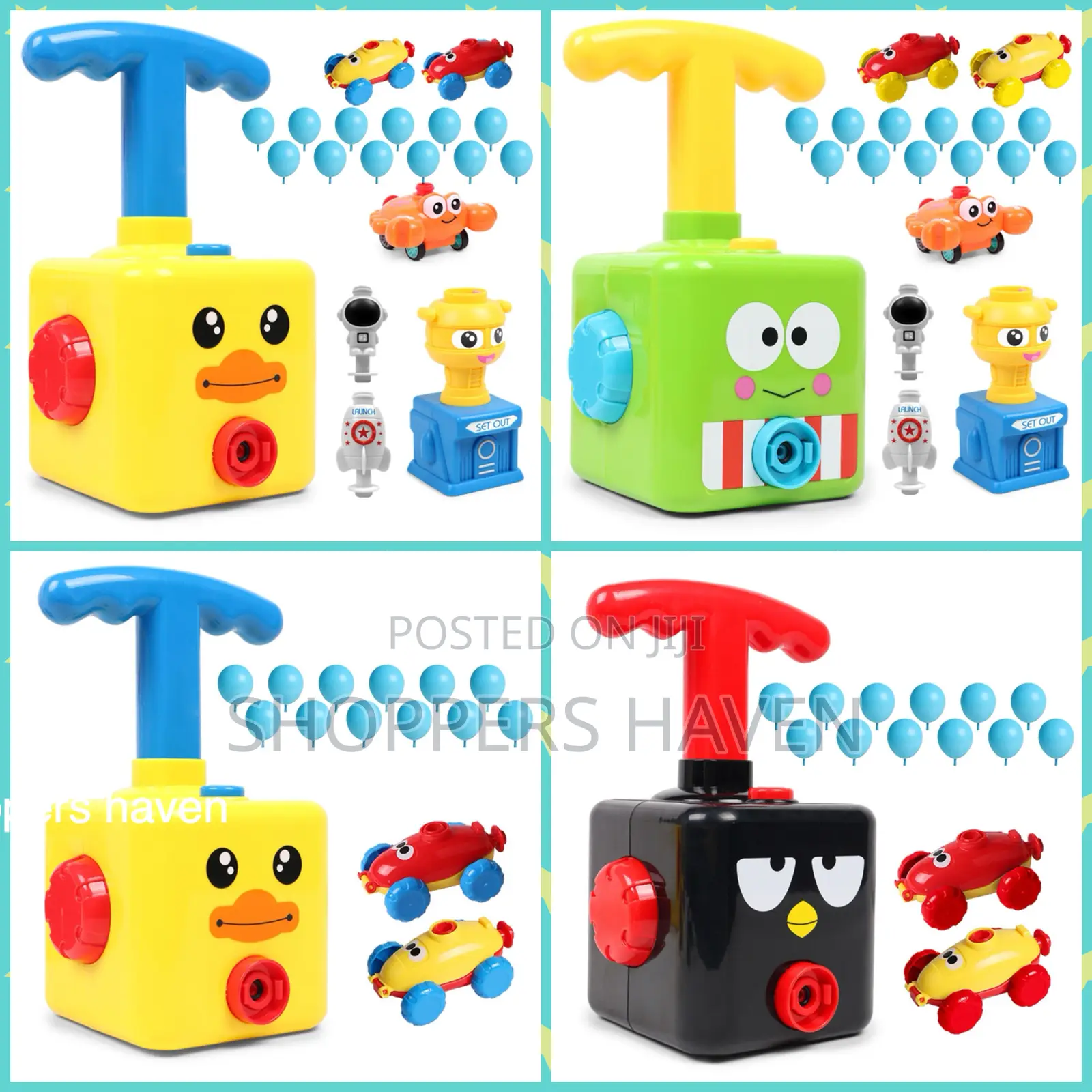 Balloon Launch Tower Puzzle Toy