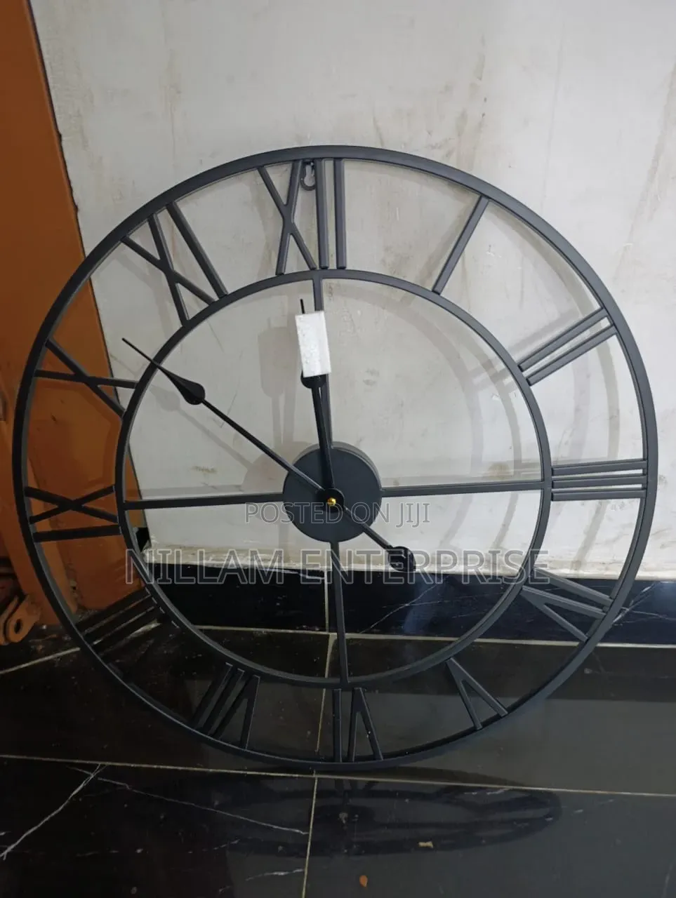 Antique Roman Wall Clock 60cm