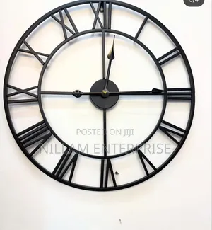 Antique Roman Wall Clock 60cm