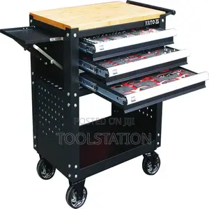 162 Piece Roller Cabinet Tool Cabinet Heavy Duty Yato Yt-55280