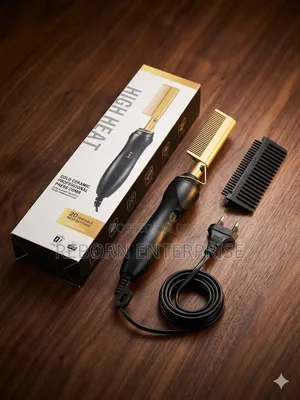 Original High Heat Hot Comb – Salon Styling Tool |