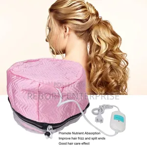 Steaming Cap Electric Hair Thermal Treatment Steamer Spa Hair Care Cap