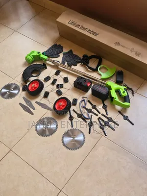 48v Cordless Brush Cutter With Trolly Legs
Has 25pcs of Blades