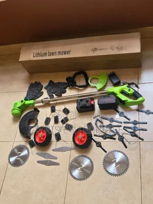 48v Cordless Brush Cutter With Trolly Legs