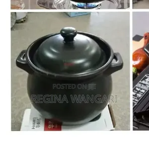 Porcelain Cooking Pot* 
Porcelain Is Harder, Denser, and Durable.