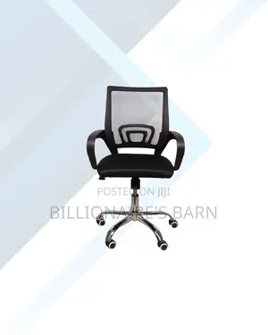 Secretarial Mesh Chair Ergonomic Design for Focused Work Sessions