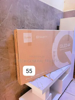 Syinix 55inch Qled Uhd Frameless Tv(1 Year Warranty)