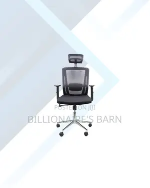 Mesh Office Chair With Headrest for Focused Work Sessions