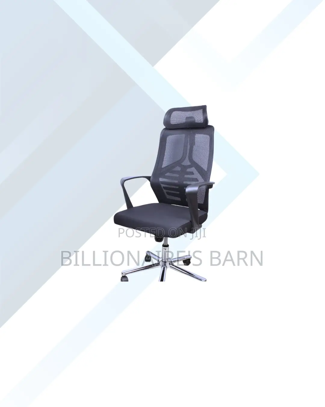 High Back Mesh Office Chair Support for Focused Work Sessions