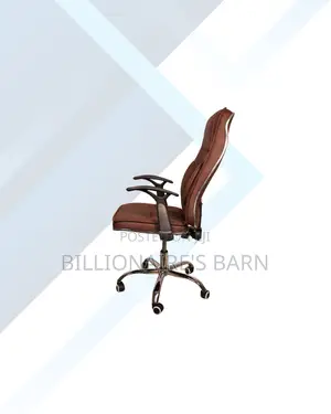 Ergonomic Executive Leather Chair High Back for Focused Work Sessions