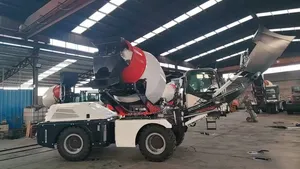 3.5 M3 Automatic Mobile Concrete Mixer For Hire