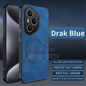 Case for Honor 400 Pro 5g Luxury Leather Texture Wireless Charging Mag