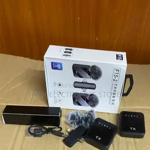 Studio-Quality Recordingf11-2dual Wireless Mic With Noise Cancellation