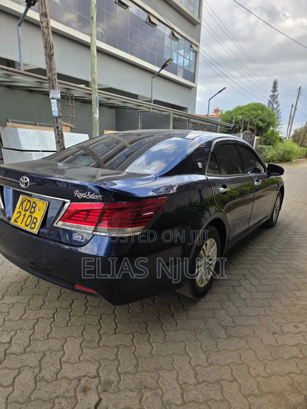 Toyota Crown 2015 Blue