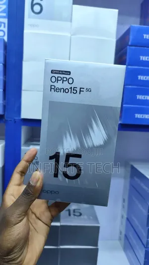 New Oppo Reno15 F 5G 512 GB Black