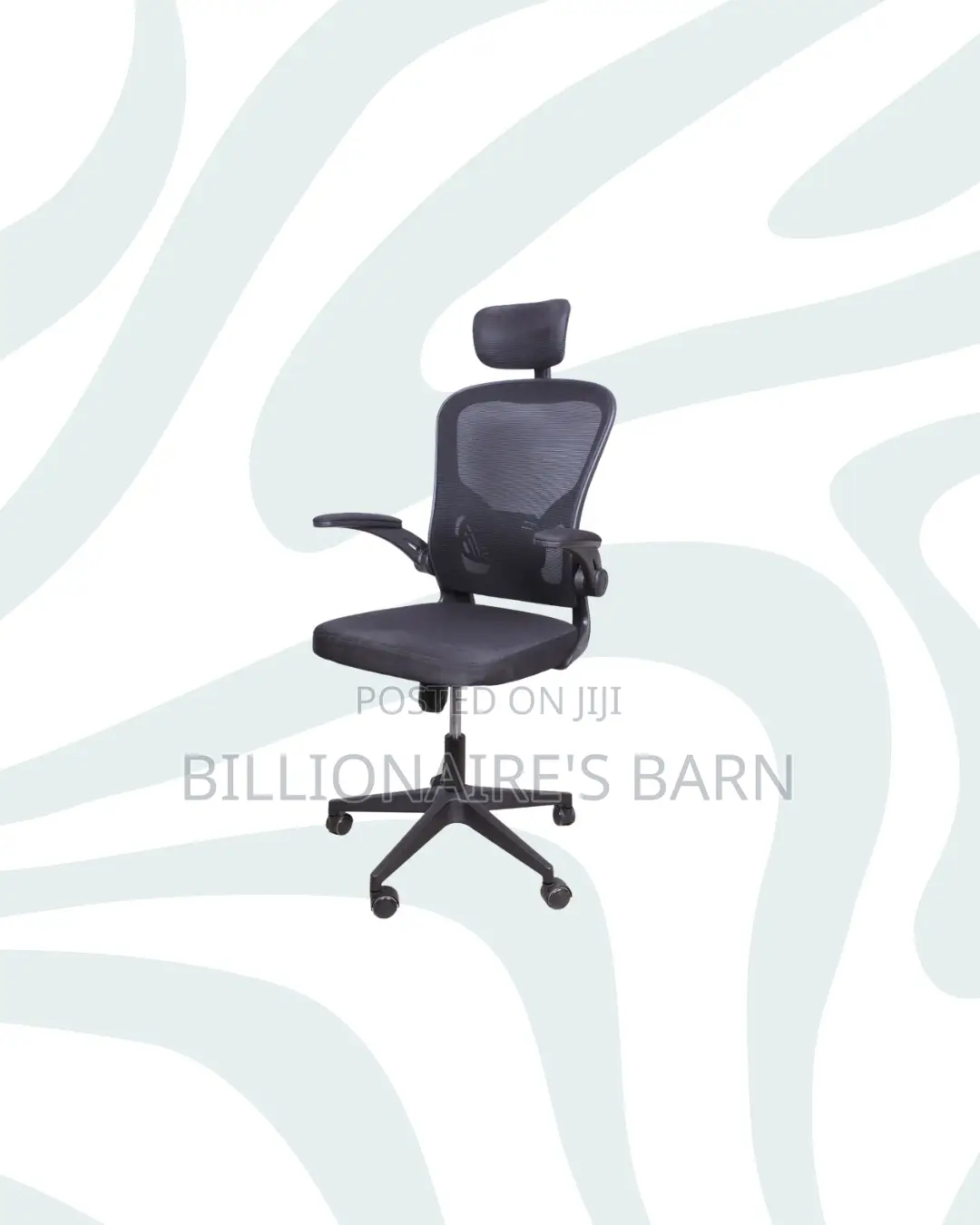 Ergonomic Office Chair With Headrest for Long Sitting Hours