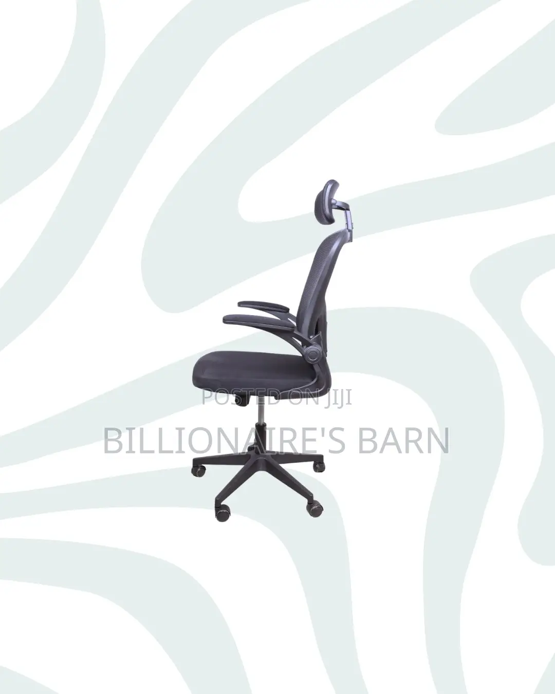 Ergonomic Office Chair With Headrest for Long Sitting Hours