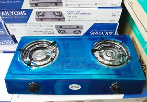 Ailyons Metallic Stainless Steel - 2 Burner Table Cooker